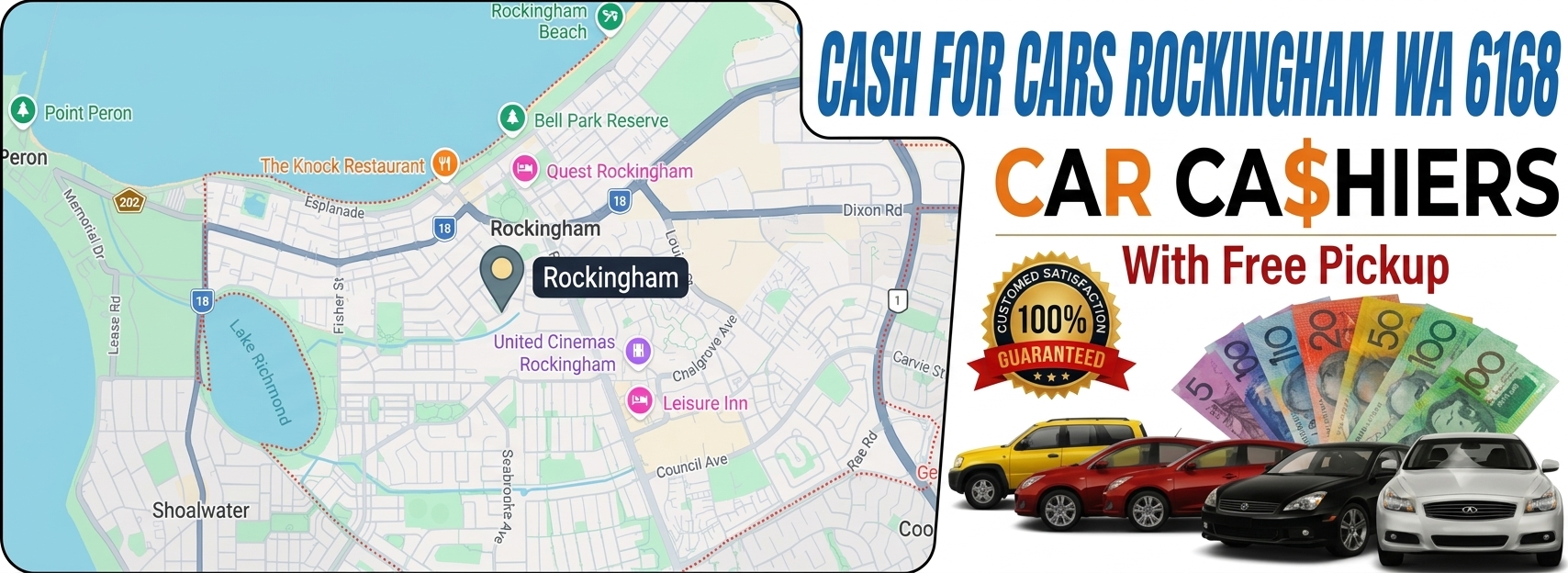 Cash for Cars Rockingham WA 6168